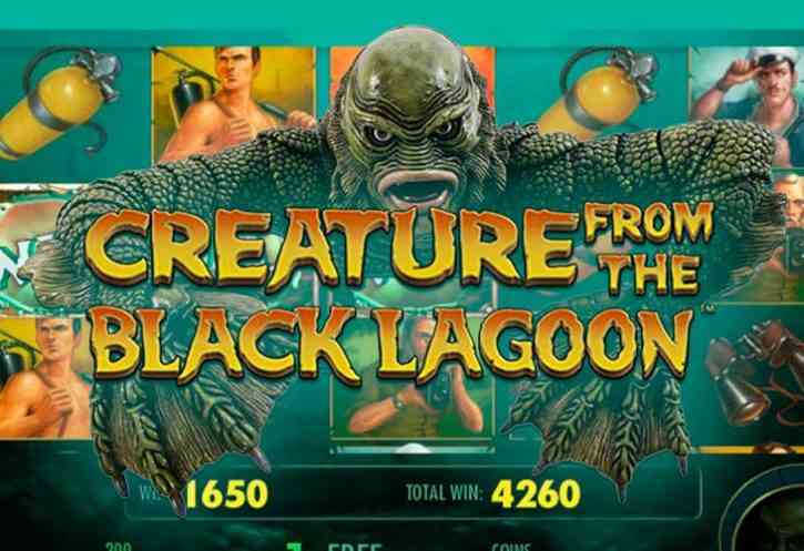 Бесплатный игровой автомат Creature from the Black Lagoon