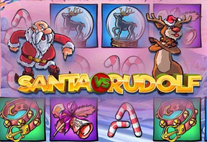 Бесплатный игровой автомат Santa vs Rudolf