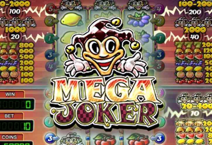 Бесплатный игровой автомат Mega Joker