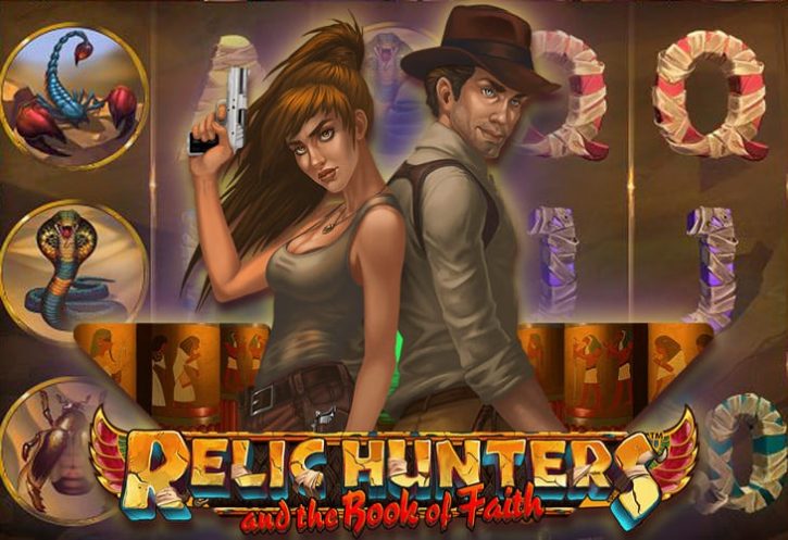 Бесплатный игровой автомат Relic Hunters and the Book of Faith