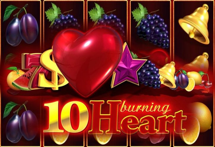 Бесплатный игровой автомат 10 Burning Heart