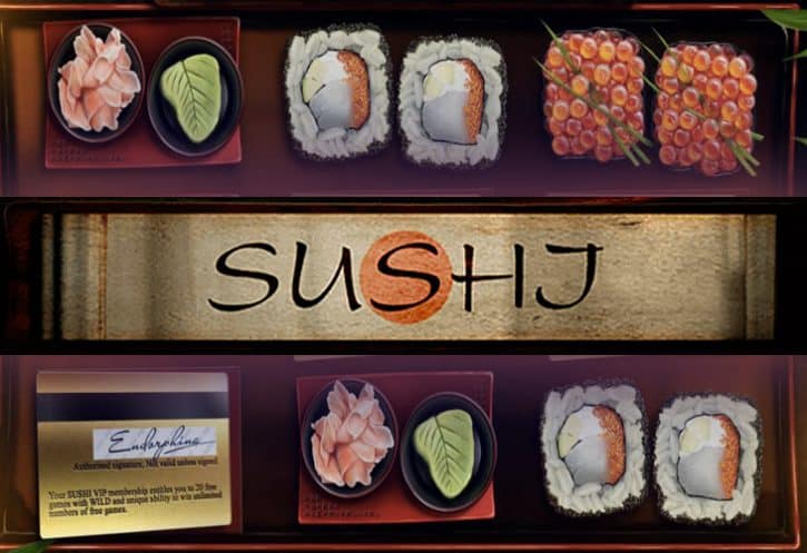 Бесплатный игровой автомат Sushi