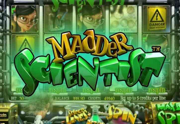 Бесплатный игровой автомат Madder Scientist