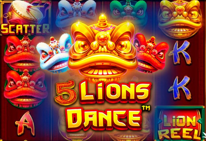Бесплатный игровой автомат 5 Lions Dance